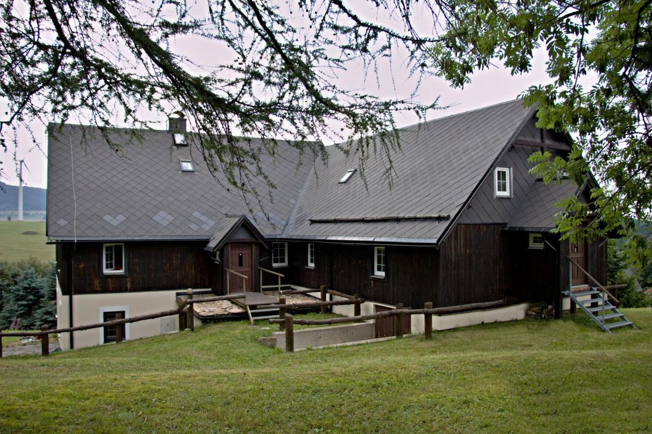 Chaloupka Slamenka Loucná pod Klínovcem Exterior foto